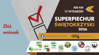 Superpiechur Świętokrzyski - złoż wniosek