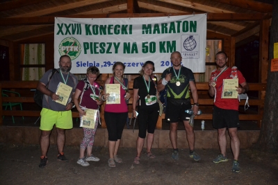 XXVII Konecki Maraton Pieszy z Afryki do Sielpi