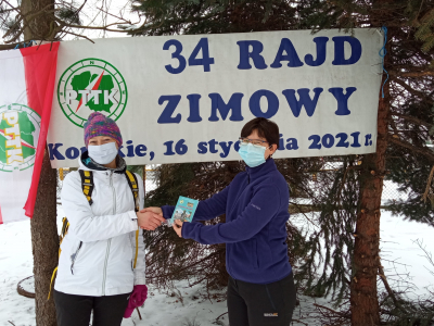 34 Rajd Zimowy z bardzo zimową aurą