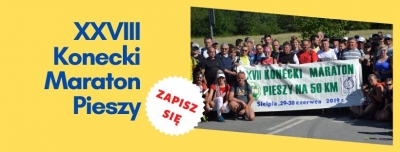 XXVIII Konecki Maraton Pieszy wystartuje