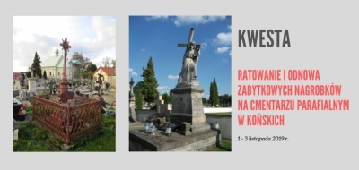 Kwesta także w tym roku na cmentarzu w Końskich