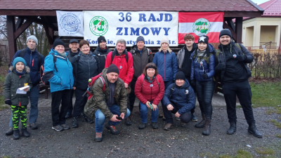 Rajd zimowy w wiosennym klimacie