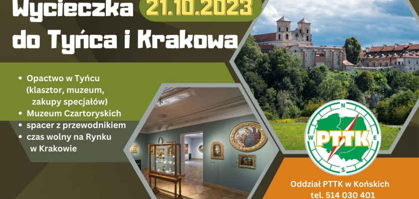 Zapraszamy na wycieczkę do Tyńca i Krakowa
